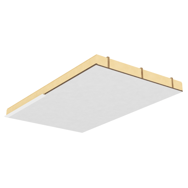 Unilin Roof OS CB White 12 Enkelschalige Dakplaat
